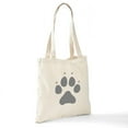 thumbnail image 7 of CafePress - Wolf Paw Print Tote Bag - Unisex Canvas Tote Bag, Beige, 1-Piece, 7 of 7