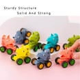 thumbnail image 3 of JUNWELL Dinosaur Toy Pull Back Cars 10 Pack Dinosaur Boy Toys Age 3,4,5,6,7 Dino T-Rex Games Play Vehicles Small Toys Giveaway, 3 of 6