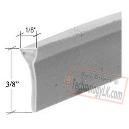 

Gordon Glass Gray 1/8 x 1/2 Door Sweep and Seal - 37 in long
