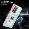 thumbnail image 6 of Samsung Galaxy Note 20 Ultra Case, Pink Green, Shockproof, Impact Resistant,  Car Mount, Built-in Kickstand, TPU & Hard PC, Compatible with Galaxy Note 20 Ultra/Note 20 Ultra 5G, 6 of 12