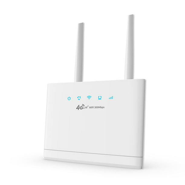 educador cúbico bisonte Ltesdtraw R311 4G Router Wireless Modem 300Mbps 4G LTE Router Fast Ethernet  Ports for Home - Walmart.com