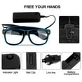 thumbnail image 5 of Gafas con luz LED LIUXGMXG paquete de 2 azul verde, 5 of 5