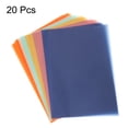 thumbnail image 3 of Uxcell 20 Pcs Colored Vellum Paper Multicolor 8.5" x 11" Printable Vellum Paper, 3 of 7