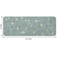 thumbnail image 7 of Pioneer Flower Floral Print Pattern Kitchen Rug Mat,Kitchen Runner Rugs Non Skid Washable,Decorative Kitchen Floor Mats for Kitchen,Sink,Laundry,17"x47.2", 7 of 7