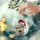 thumbnail image 1 of pstuiky Colgante de café con gorro de Papá Noel, decoración navideña para fiestas, colgante para árbol de Navidad, 1 of 5
