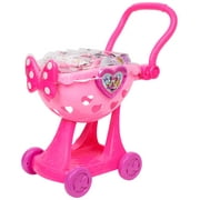 Minnie's Happy Helpers Bowtique Shopping Cart, Dress Up and Pretend Play, Officially Licensed Kids Toys for Ages 3 Up, Gifts and Presents