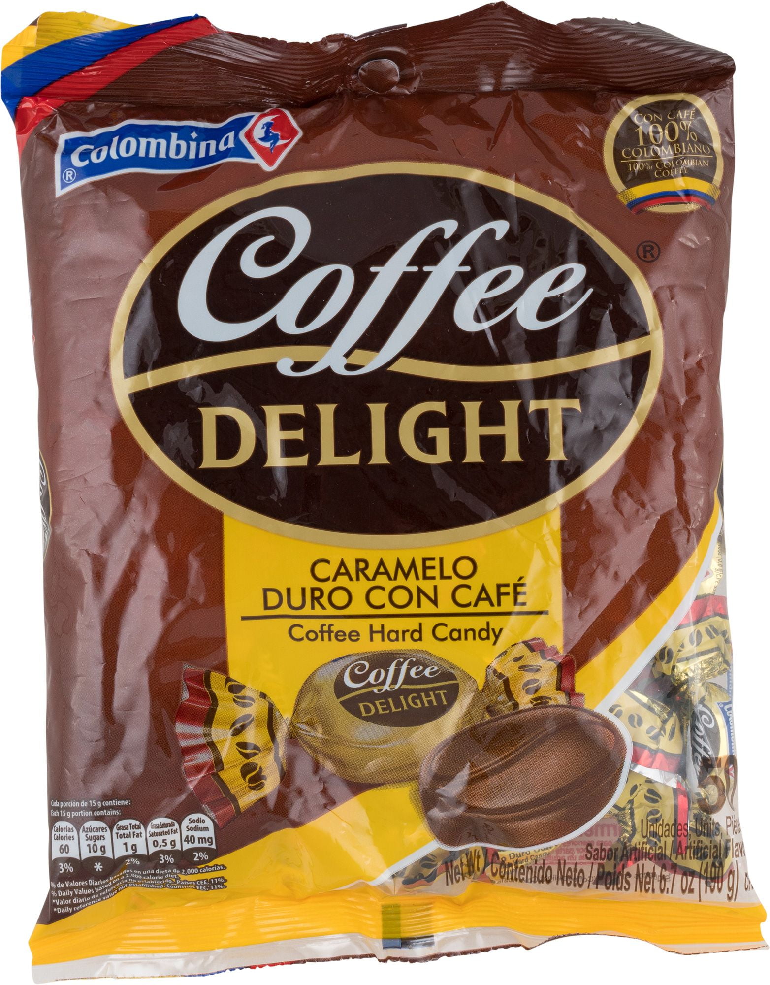 (4 pack) Colombina Coffee Delights
