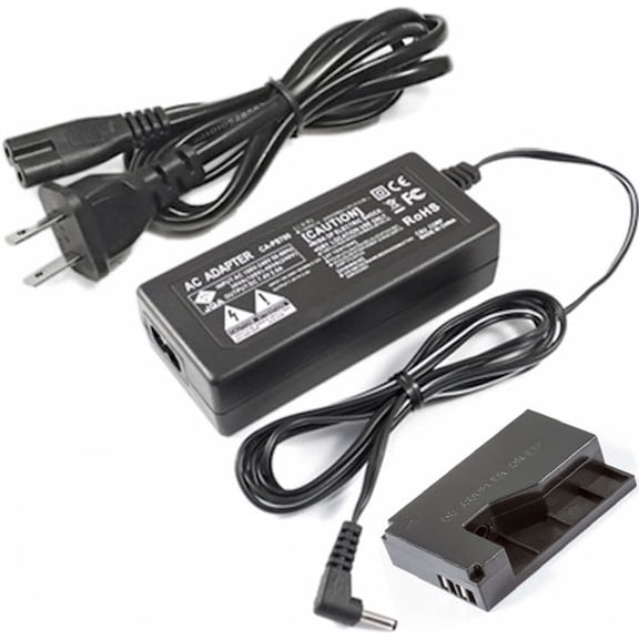 AC Power Adapter Kit for Canon ACK-E15 EOS Rebel SL1 100D SLR Camera 8624B002
