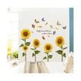 thumbnail image 4 of 2 Unids Pintado A Mano Mariposa Girasol Jardín De Infantes Fondo Decoración Etiqueta De La Pared - Amarillo JM, 4 of 5