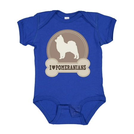 

Inktastic Pomeranian Dog Gift Baby Boy or Baby Girl Bodysuit