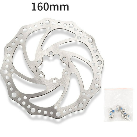 160mm Disc Brake Rotor Set Bicycle Disc Brake Rotor 6Hole Bike Hub FlangeAdapter