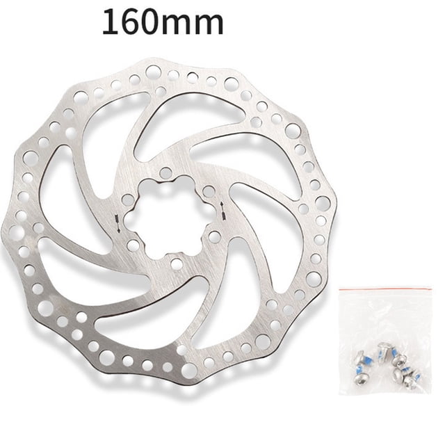 Choix des Amateurs de Vélo Solution de Frein à Disque Argentée Fiable à 160mm