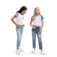 thumbnail image 4 of Jordache Girls High Rise Girlfriend Jean, Sizes 5-18, 4 of 8