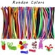thumbnail image 5 of 400 Piezas Limpiadores de Pipas de Colores Aleatorios Tallo de Chenilla 6 mm x 12 Pulgadas para Decoraciones de Manualidades de Bricolaje, 5 of 5