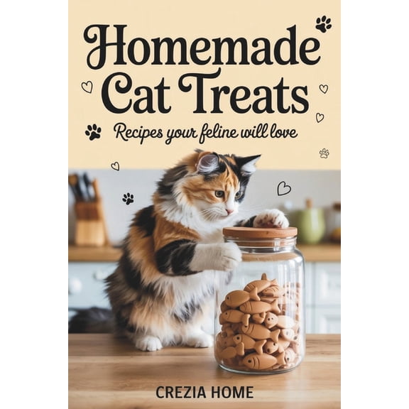 Homemade Cat Treats: Recipes Your Feline Will Love, (Paperback)