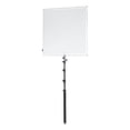 thumbnail image 1 of Fotodiox Pro Studio Solutions 90x90-Centimeter Collapsible Sun Scrim, Diffusion and Silver/White Reflector Kit with Boom Handle, Bag, 1 of 1