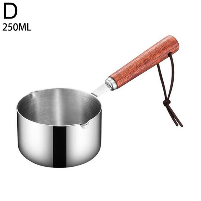 LEARNEVER Oil Pan Multipurpose Chocolate Pot Small Cookware For Household New Travel