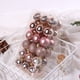 thumbnail image 5 of Bola de plástico chapada para Navidad, colgante pequeño de 4 cm y 36 cm, en caja, para decoración de ventanas de centros comerciales de Navidad, 5 of 5