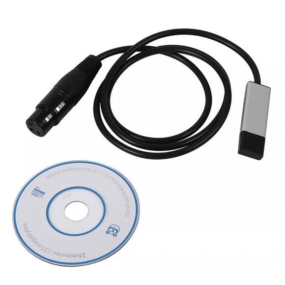 Interface USB DMX 512 Belug Negro