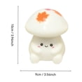 thumbnail image 3 of Mushroom Squishy Toy with Maple Leaf, Cute Fall Character Stress Relief Fidget Toy, Soft Squeeze Sensory Toy with Display Box, Gift for Fall Thanksgiving Decor Lovers, 3 of 5