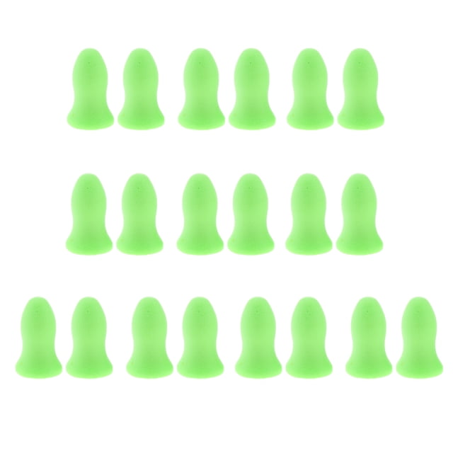 Minnieouse 10Pairs Women Men Foam Work Study Sleeping Noise Earplugs Reduction Plug Ear Type3 NO3