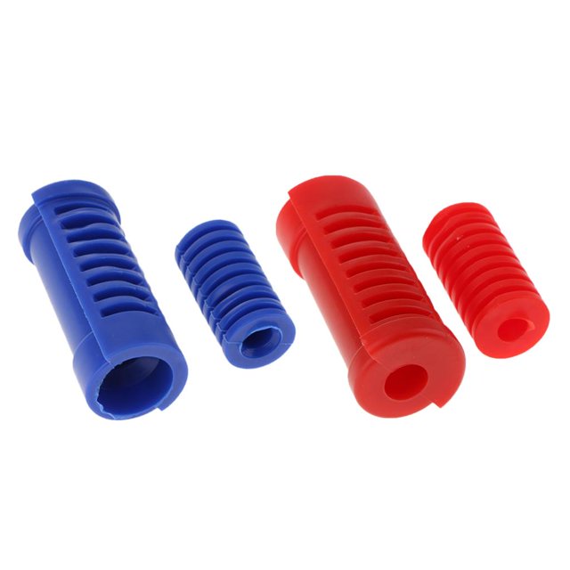 Palanca de Cambio de Marchas de Motocicleta de 2 Colores, Reposapiés de Goma, Reposapiés, Almohadilla Sharpla Cubierta de la palanca de cambios