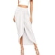 thumbnail image 5 of Guardurnaity de mujer, informal, de otoño, fácil de combinar, plisada, para oficina en casa, para viajar, para chicas, faldas para mujer, XL, XL Blanco 2Conjunto, 5 of 6