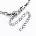 thumbnail image 3 of 304 Stainless Steel Snake Chain Bracelets Stainless Steel Color, 3 of 3