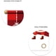 thumbnail image 2 of 1 par de decoraciones navideñas para porche, pancarta para puerta, conjunto de decoración navideña para exteriores, letrero de Feliz Navidad para puerta delantera, para ciudad, campo, granja, 2 of 4