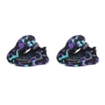 thumbnail image 1 of Qarigey Zapatillas Baloncesto Hombre Zapatillas Transpirables Deporte Atlético Correr Caminar Negro Púrpura treinta y ocho 2Conjunto, 1 of 6