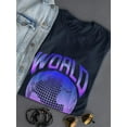 thumbnail image 3 of Abstract World Rave Style. T-Shirt Women -Image by Shutterstock, Female Large, 3 of 4