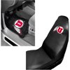 NCAA Utah 2 pc Front Floor Mats and Utah Car Seat Cover Value Bundle