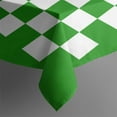thumbnail image 3 of Green Buffalo Plaid Table Cloth,Wrinkle Free Table Cover with Polyester,Waterproof Reusable Table Cloths for Weeding Birthday Tea Party Decorations (Rectangle,60x84inch), 3 of 5