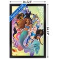 thumbnail image 3 of Disney Little Mermaid - Group Wall Poster, 14.725" x 22.375" Framed, 3 of 6