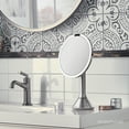thumbnail image 5 of simplehuman 8" Round Sensor Makeup Mirror with Touch-Control Dual Light Settings, 5x Magnification, Rechargeable and Cordless, Brushed Stainless Steel, 5 of 10