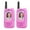 Pink, variant on Video Walkie Talkies for Kids, 2 Pack Rechargeable Video Kids Walkies Talkies with Voice Changer, Long Range 2 Way Radios Toys for Outdoor Adventure Camping Hiking Birthday(Pink)