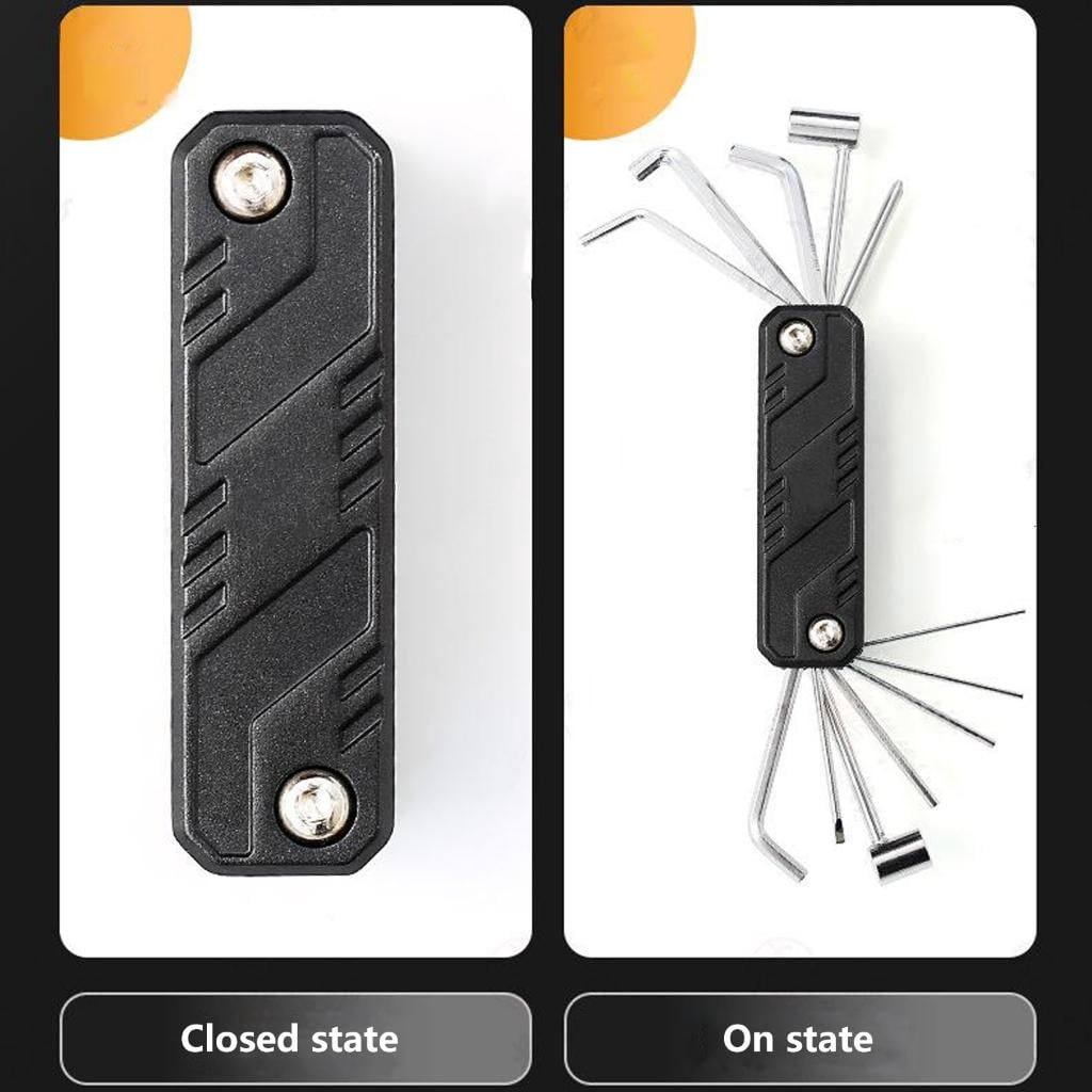Yihuala Guitar Tool With Built in Hexagon Wrench Hexagon Screwdriver For Guitar Bass Repair And Daily Maintenance
