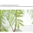thumbnail image 4 of 2 Pack Artificial Jacaranda Tree, Lifelike Fake Potted Tree Realistic Leaves And Adjustable , For Home Office Housewarming Decor, 4 of 7
