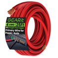 thumbnail image 1 of Wire GearIt, cobre sin oxígeno, calibre 4, OFC, 25 pies, rojo translúcido, 1 of 9