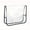 Black, variant on 1pcs chair back cover plastic transparent salon chair back cover suitable for most standard chairs to prevent stains