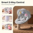 thumbnail image 4 of HARPPA Electric Baby Swing for Newborns with Remote Control, 5 Sway Speed, Gray, 4 of 9