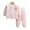 Pink, variant on Esaierr Newborn Thermal Underwear Outfit Baby Boys Girls Soft Long Johns Set Base Layer Fall Winter Warm Tops & Bottom for 6-24M