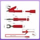 thumbnail image 3 of Digital Multimeter Test Leads Kit with Alligator Clips - Compatible with Most Multimeters, 3 of 5