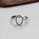 thumbnail image 5 of Sonducket Base de anillo de plata para encontrar componentes para hacer manualidades, accesorio de repuesto para manualidades, hecho en casa, Ropa, zapatos y accesorios Miscelánea, 5 of 6