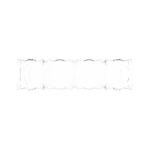 KC HiLiTES FLEX ERA LED Light Bar 10in. Light Shield - Clear (SHIELD ONLY)