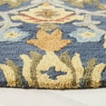 thumbnail image 3 of SAFAVIEH Blossom Lennon Floral Wool Area Rug, Navy/Multi, 6' x 6' Round, 3 of 8
