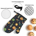 thumbnail image 4 of LAKIMCT Space Rockets Comet Planets Oven Mitts and Pot Holders Sets Non-Slip Potholders Heat Resistant Oven Gloves for Kitchen Baking Cooking BBQ, 4-Piece Set, 4 of 9