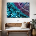 thumbnail image 3 of Elephant Stock Pine Stem Under Microscope Wall Art - Horizontal Canvas Wall Art - Living Room Wall Decor - Education Canvas - Turquoise And Beige Decor - 51" x 34", 3 of 8
