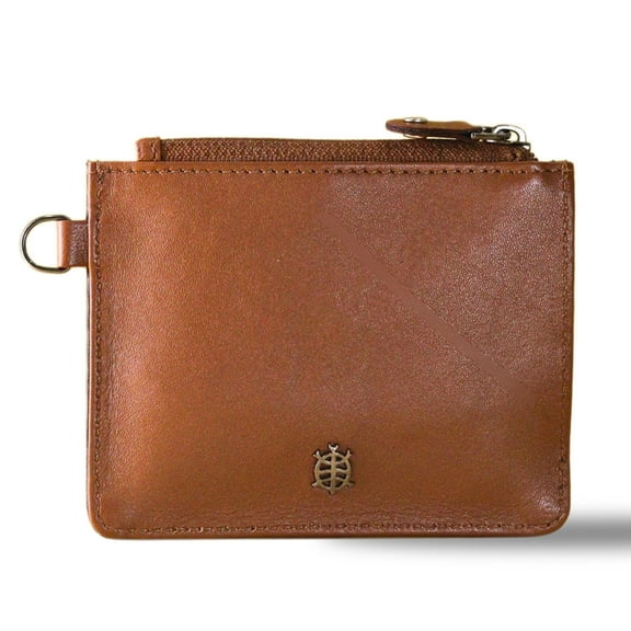 Tortoise -100% Genuine Leather Card Holder Tan (Grace)