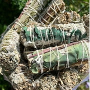 White sage smudge mixed with 7 Herbs